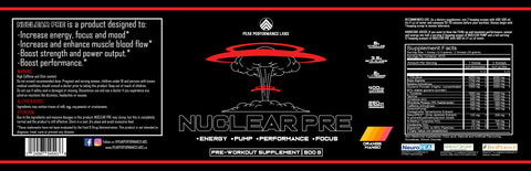 Nuclear Pre - Fully Loaded Stim Pre Workout